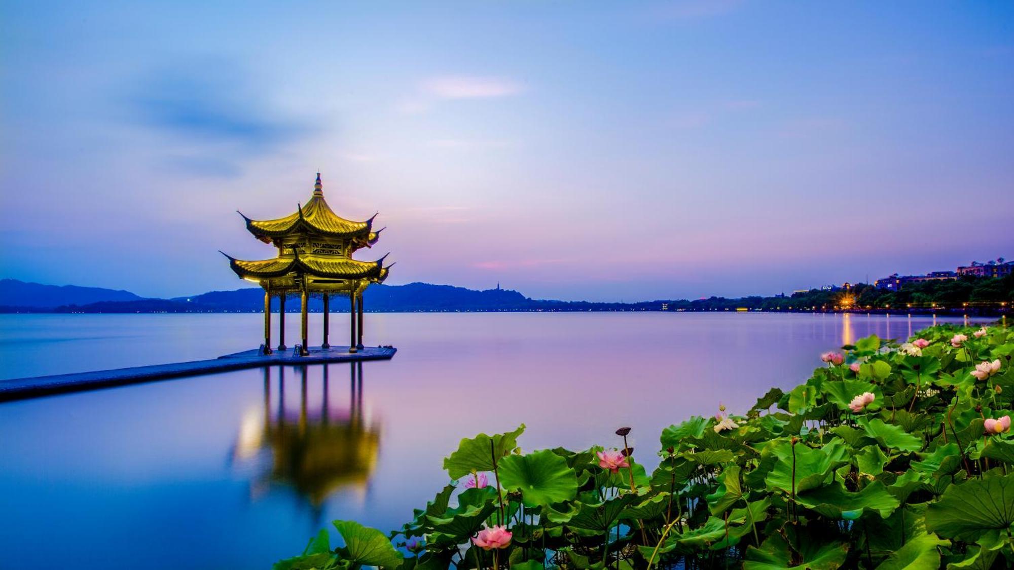 Hangzhou Lanshe Hotel Bagian luar foto