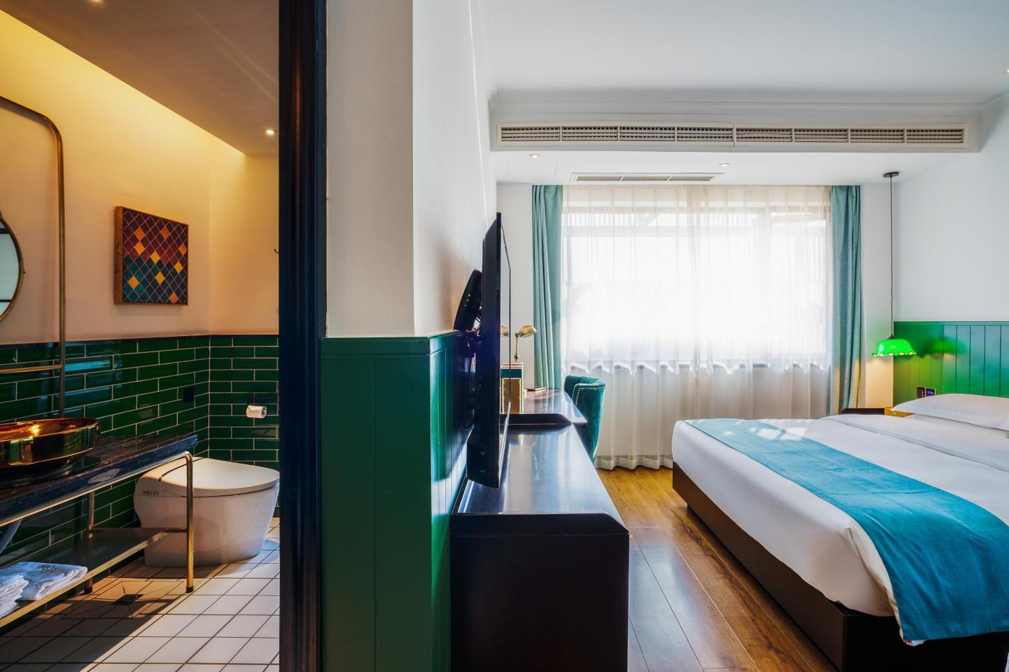 Hangzhou Lanshe Hotel Bagian luar foto