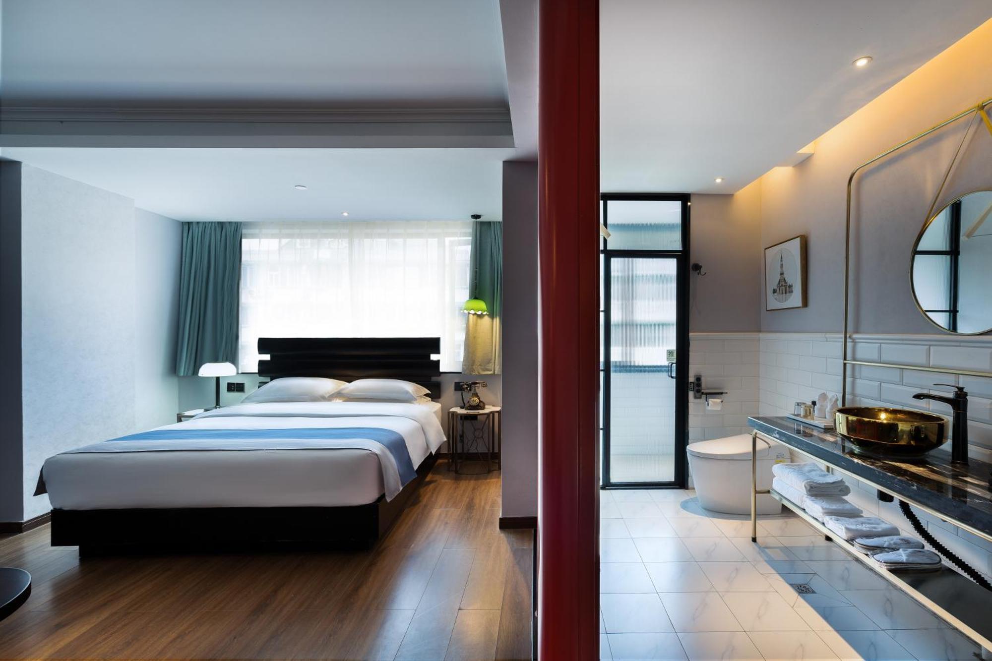 Hangzhou Lanshe Hotel Bagian luar foto