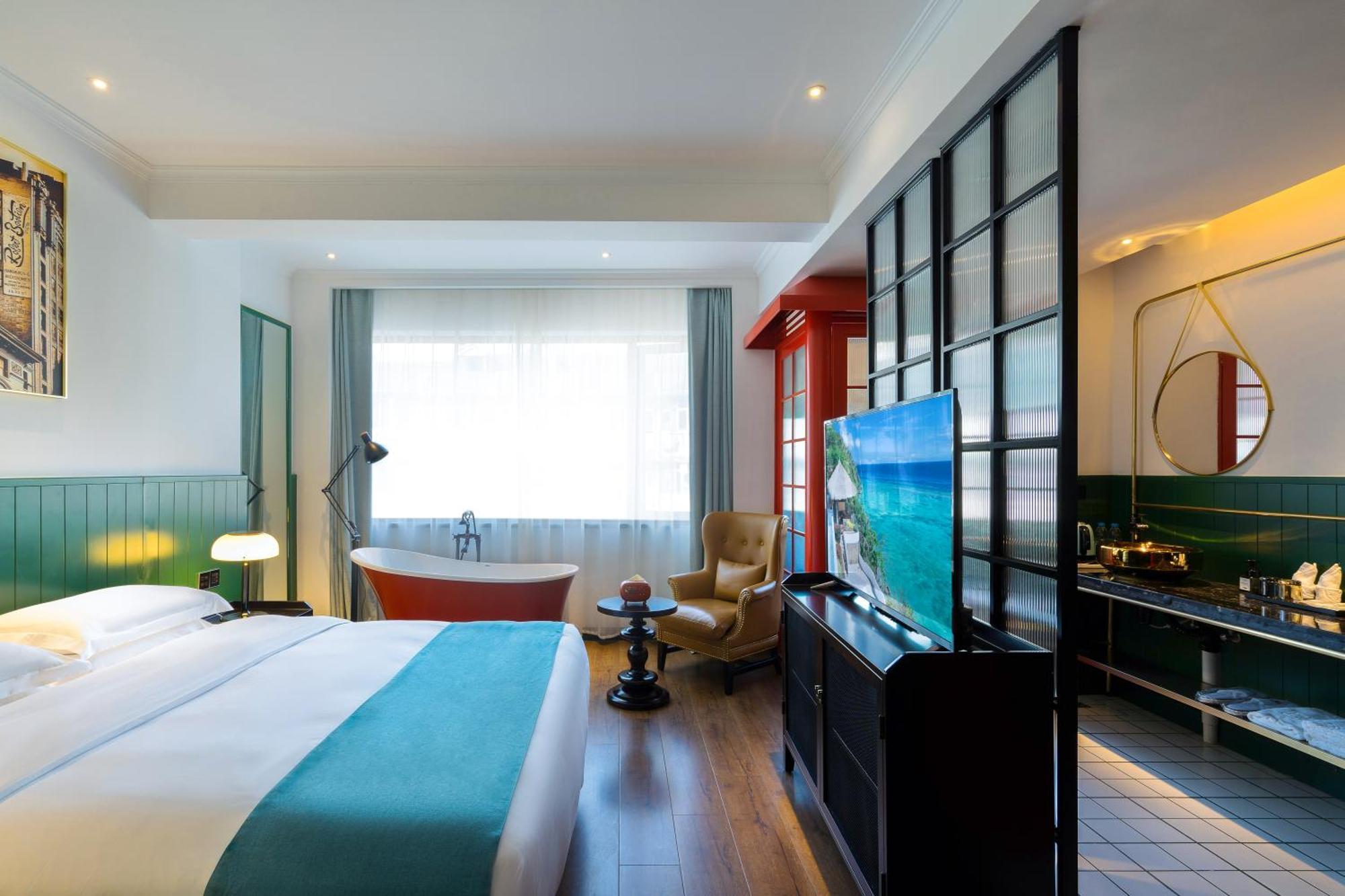 Hangzhou Lanshe Hotel Bagian luar foto