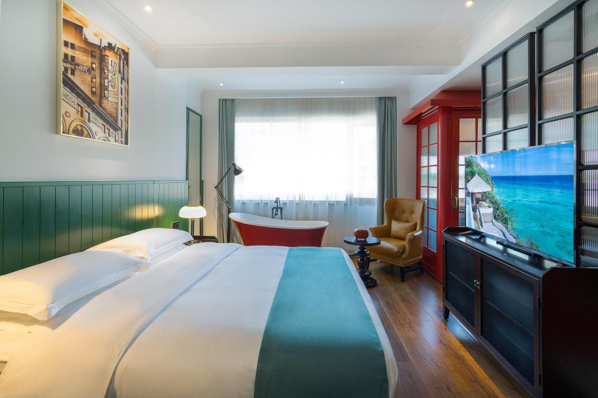 Hangzhou Lanshe Hotel Bagian luar foto